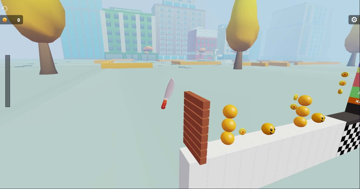 Cut In Half Game Screenshot 1